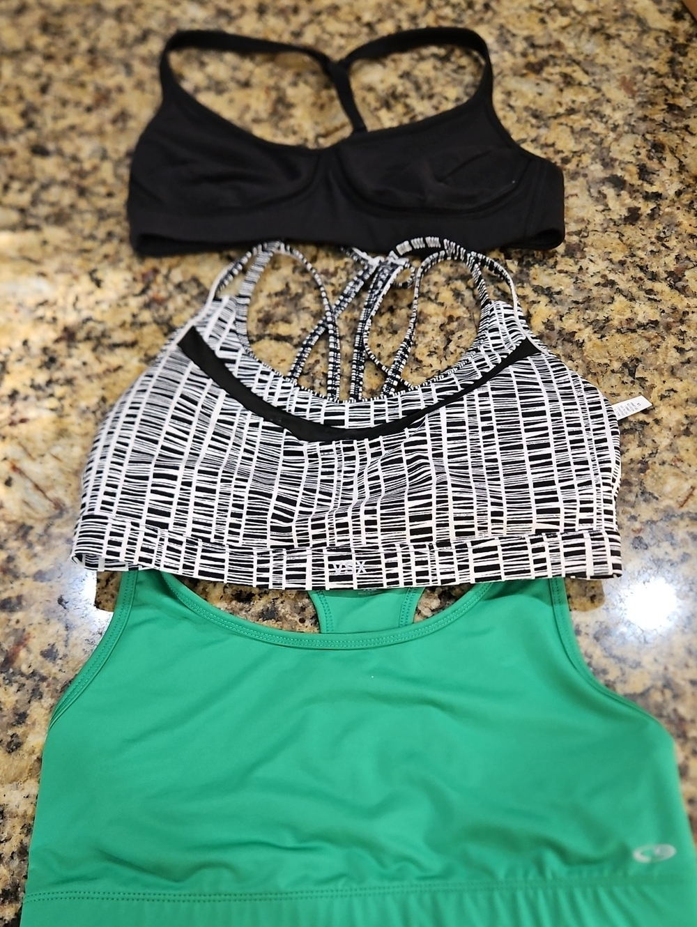 Bundle 3 Champion Lululemon VSX Sport Bras Small Large XL - Picture 2 of 10